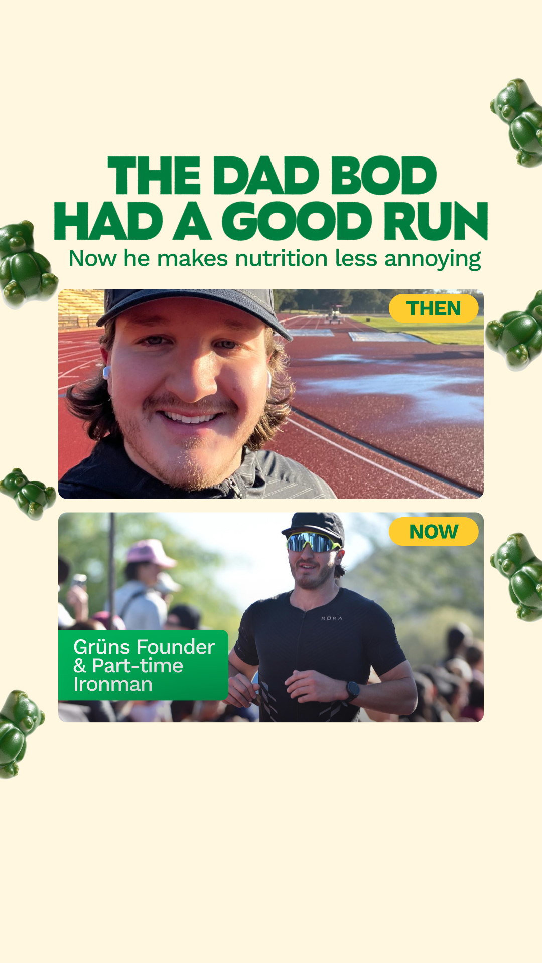 Grüns Facebook ad