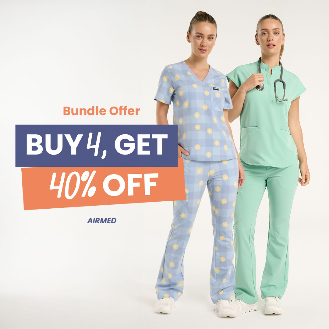 Airmed Scrubs Facebook ad