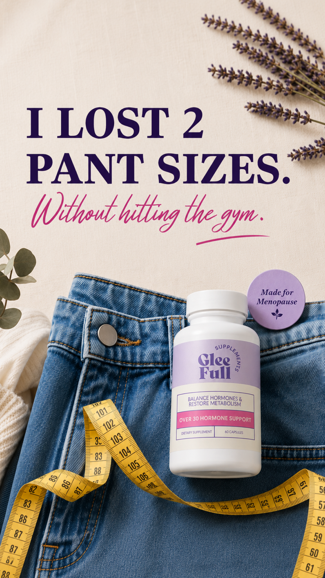 GleeFull Facebook ad
