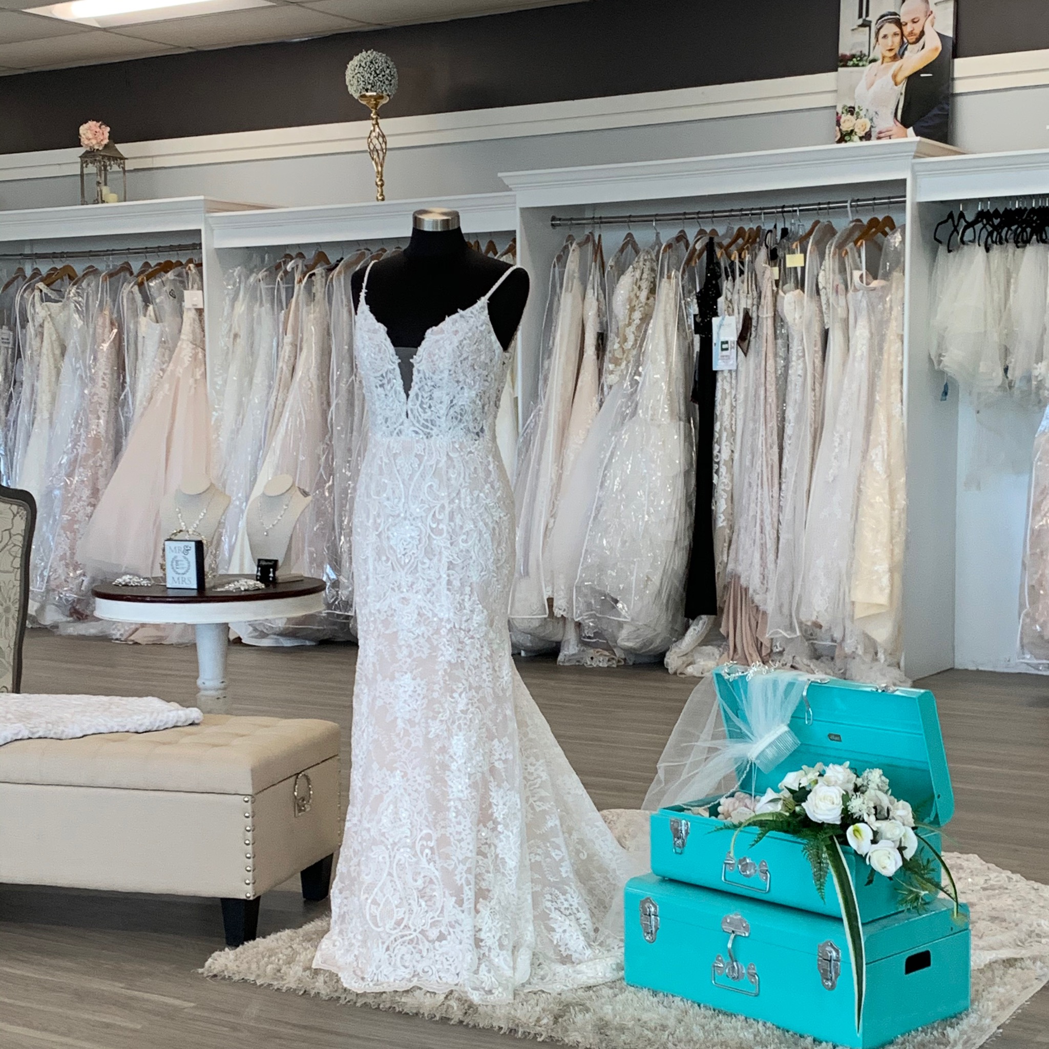 Simply Elegant By Cheri Facebook ad: Bridal Boutique that caters to the Bride as…