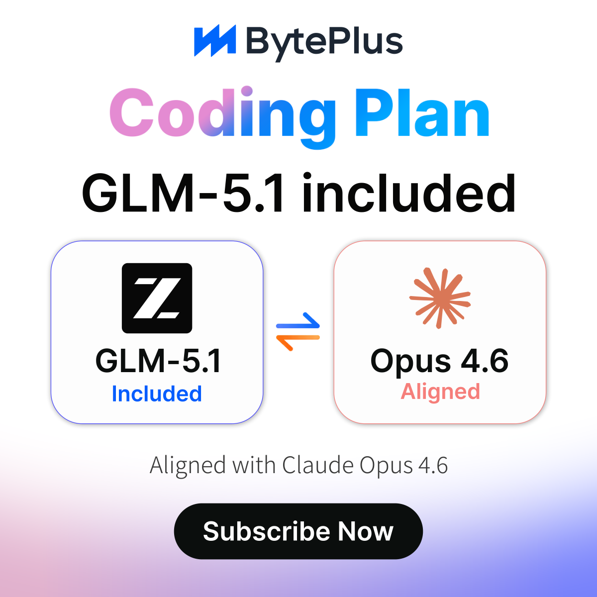 BytePlus Global Facebook ad: GLM-5.1 Official Launch