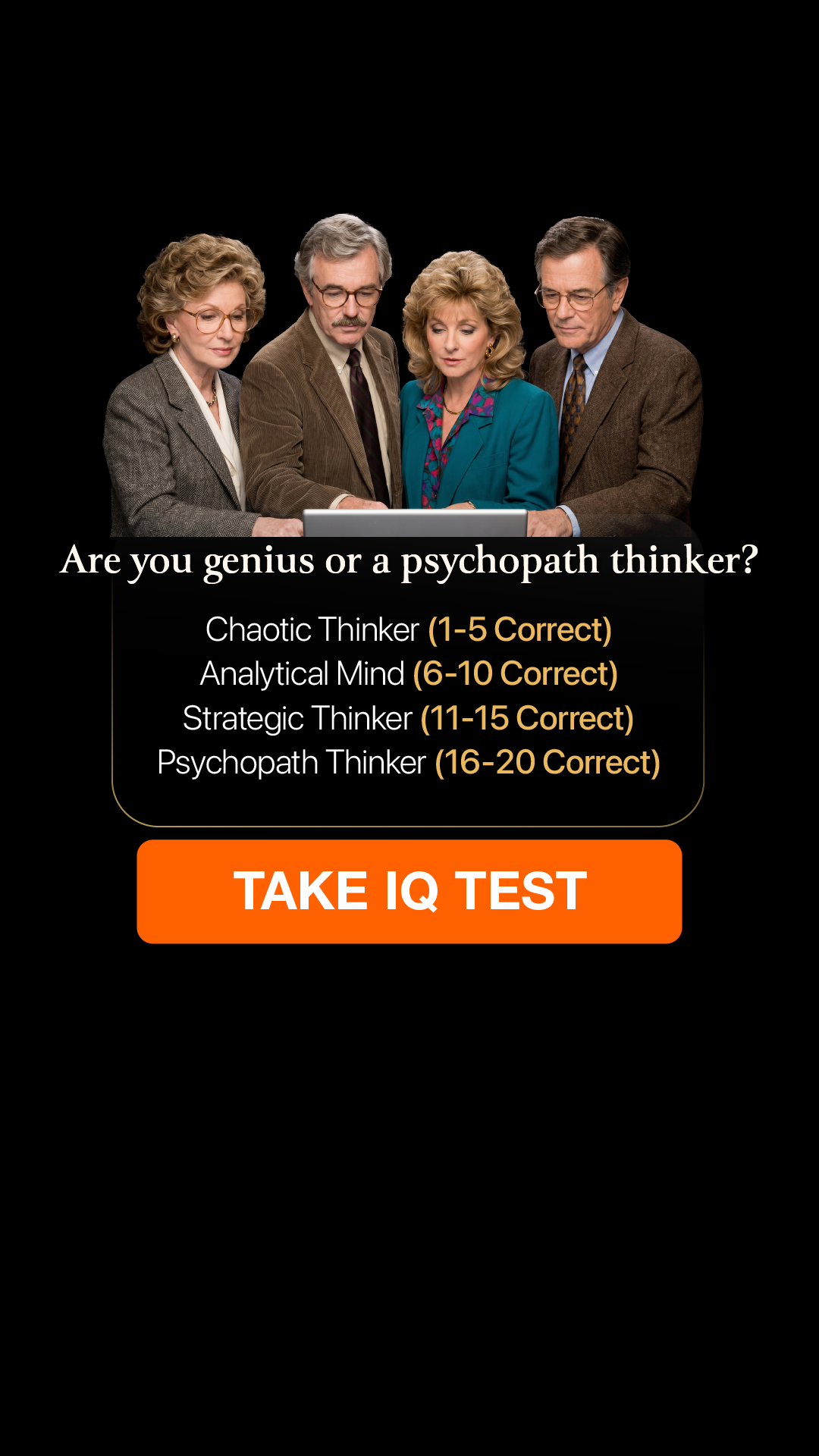 My IQ Facebook ad
