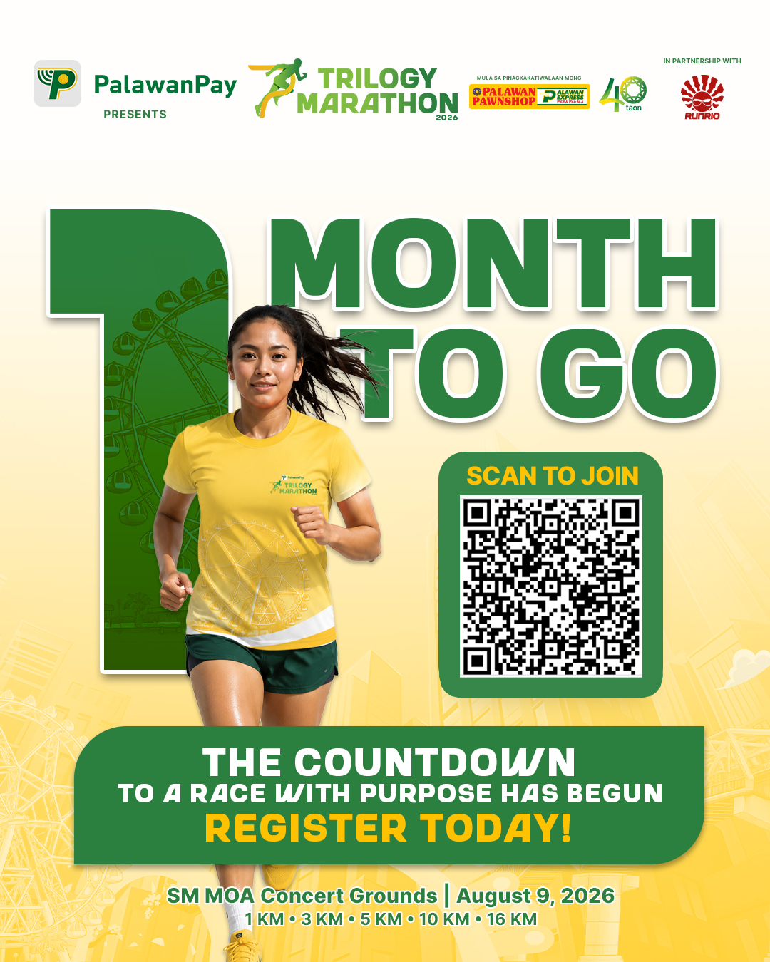 PalawanPay Facebook ad: Just 1 month to go!