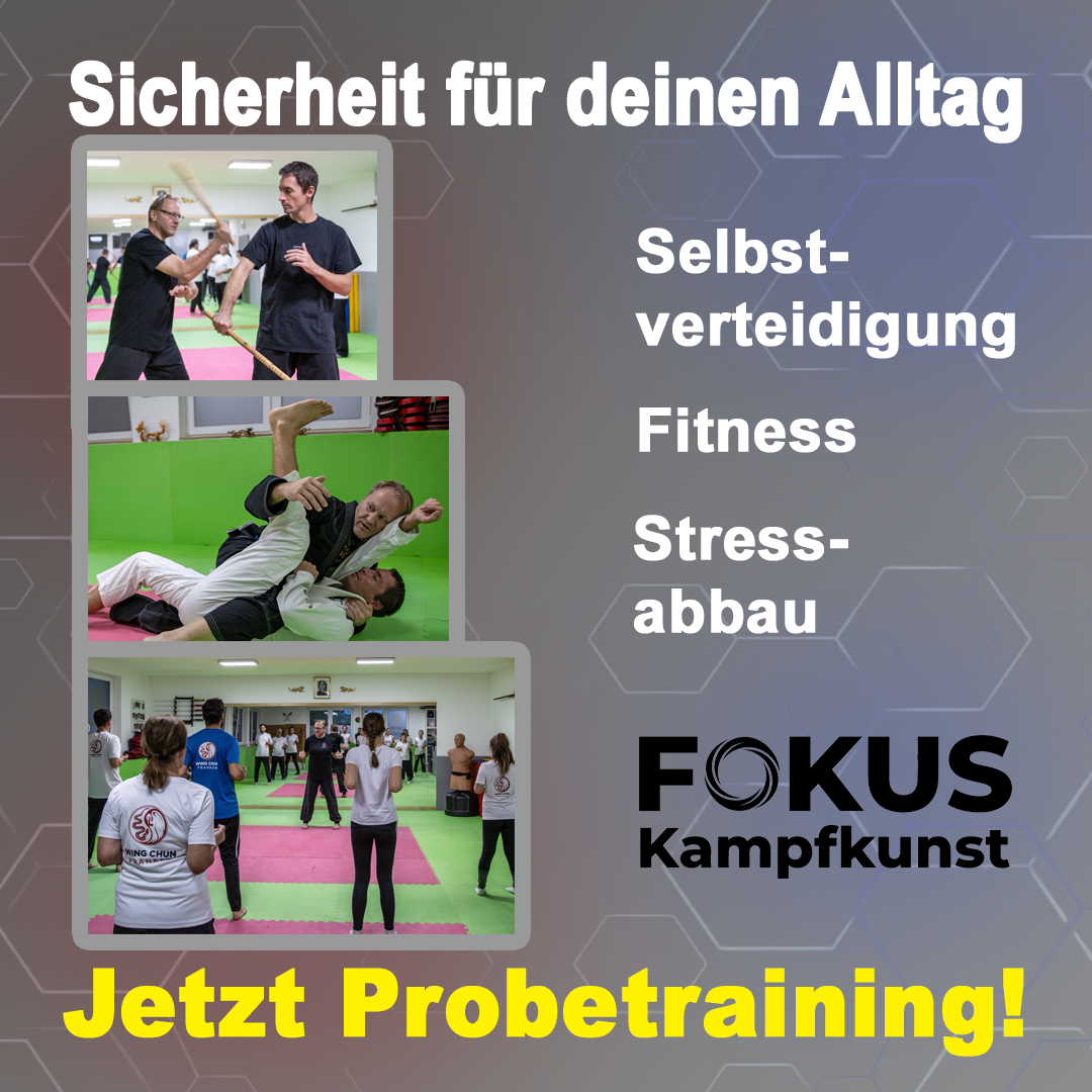 Fokus-Kampfkunst Facebook ad: Selbstverteidigung in Haßfurt