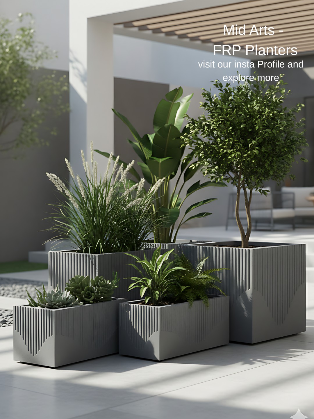 MId Arts Bengaluru LLP Facebook ad: Mid Arts - FRP Planters