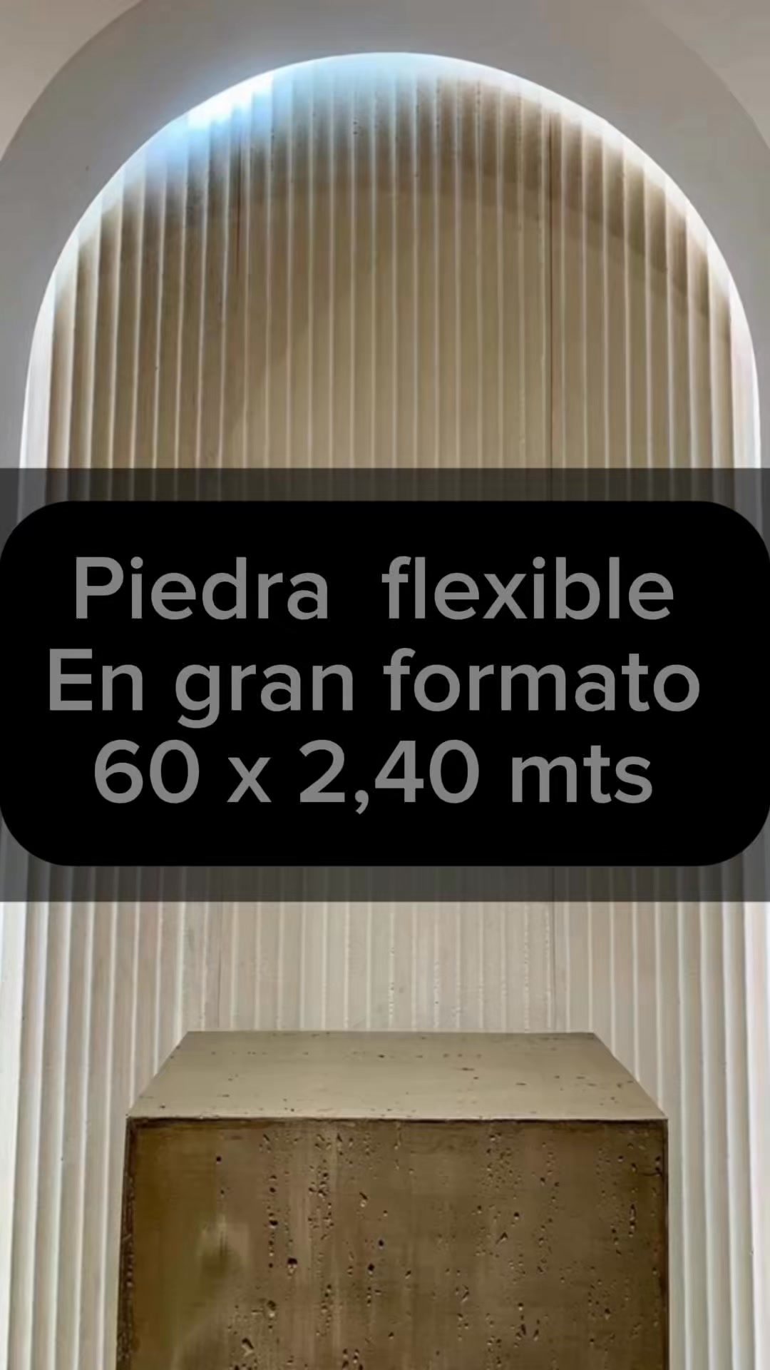 Vergara y Vergara Facebook ad: piedra flexible