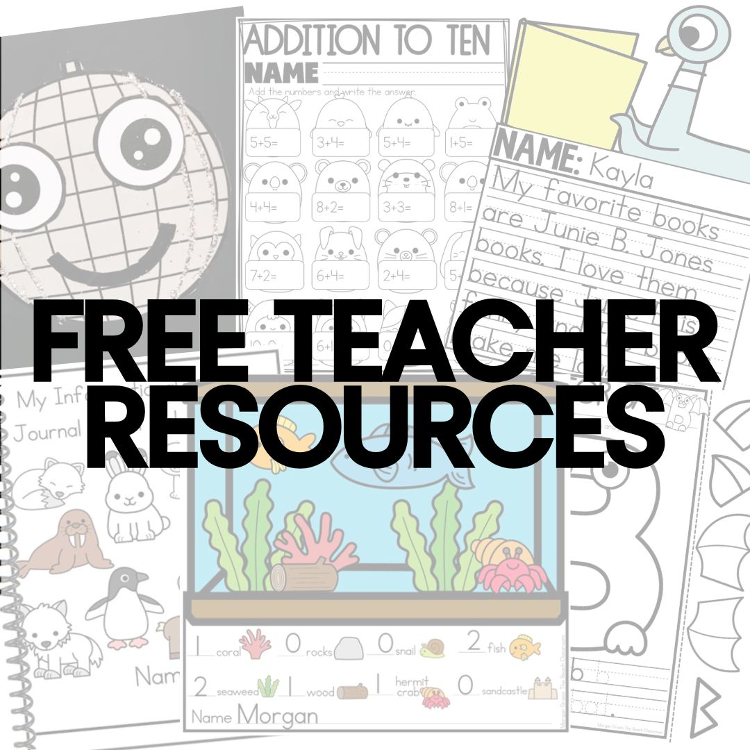 The Beach Classroom Facebook ad: Instant Access to the FREE resource library