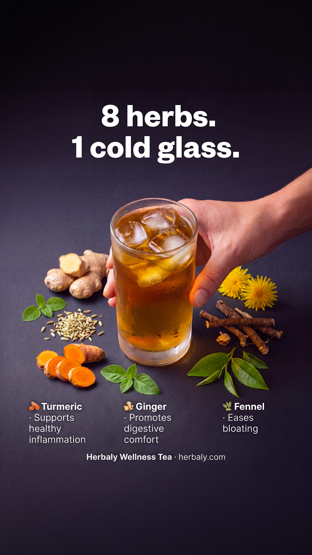 Herbaly Facebook ad