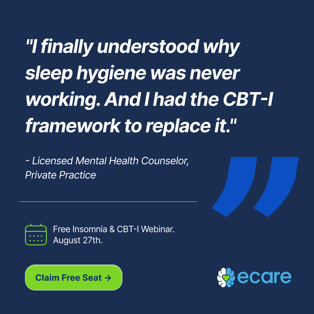 eCare Behavioral Health Institute Facebook ad