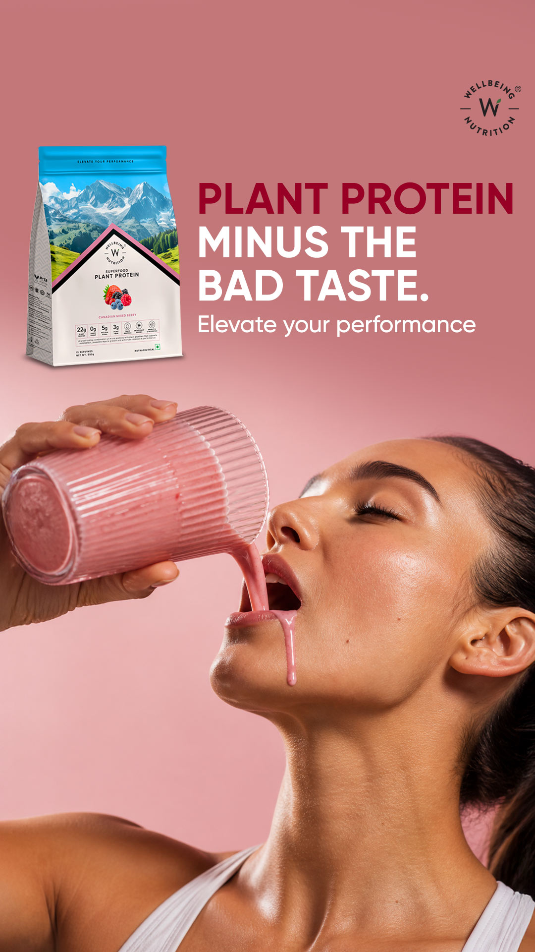 Wellbeing Nutrition Facebook ad