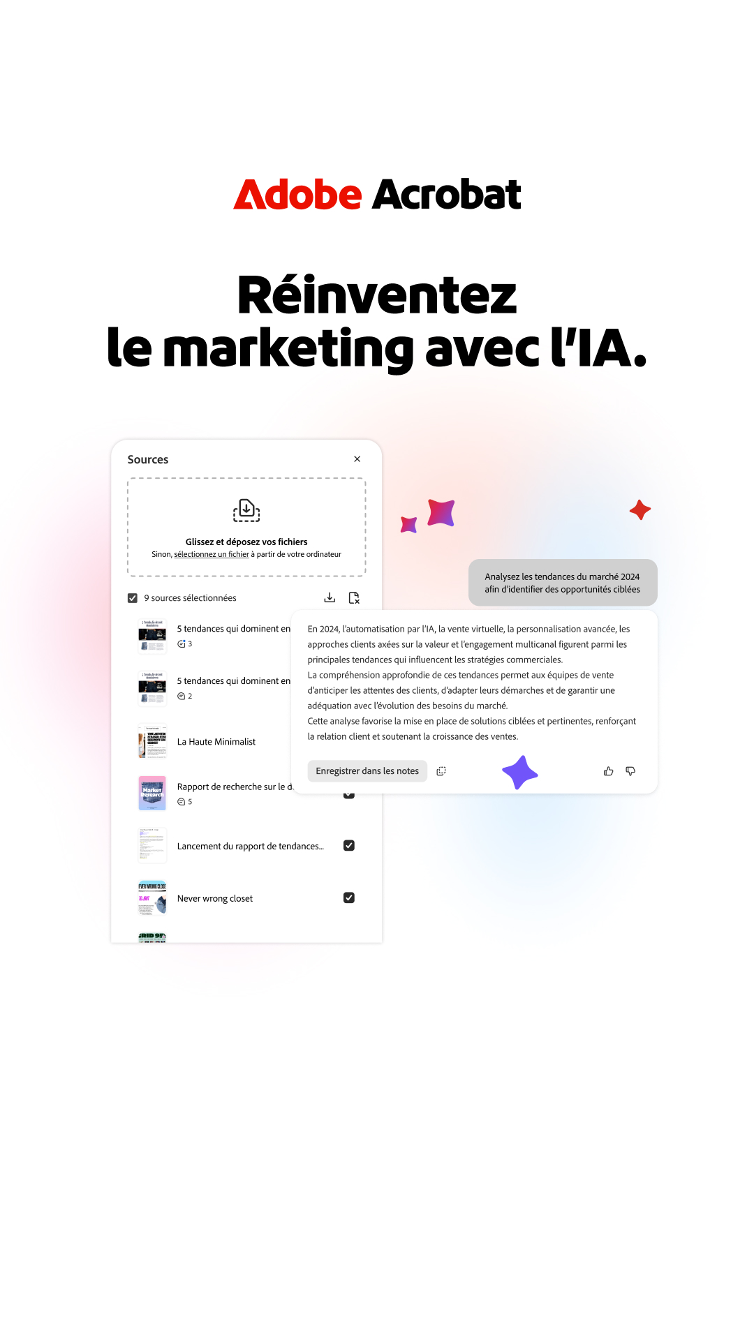 Adobe Acrobat Facebook ad