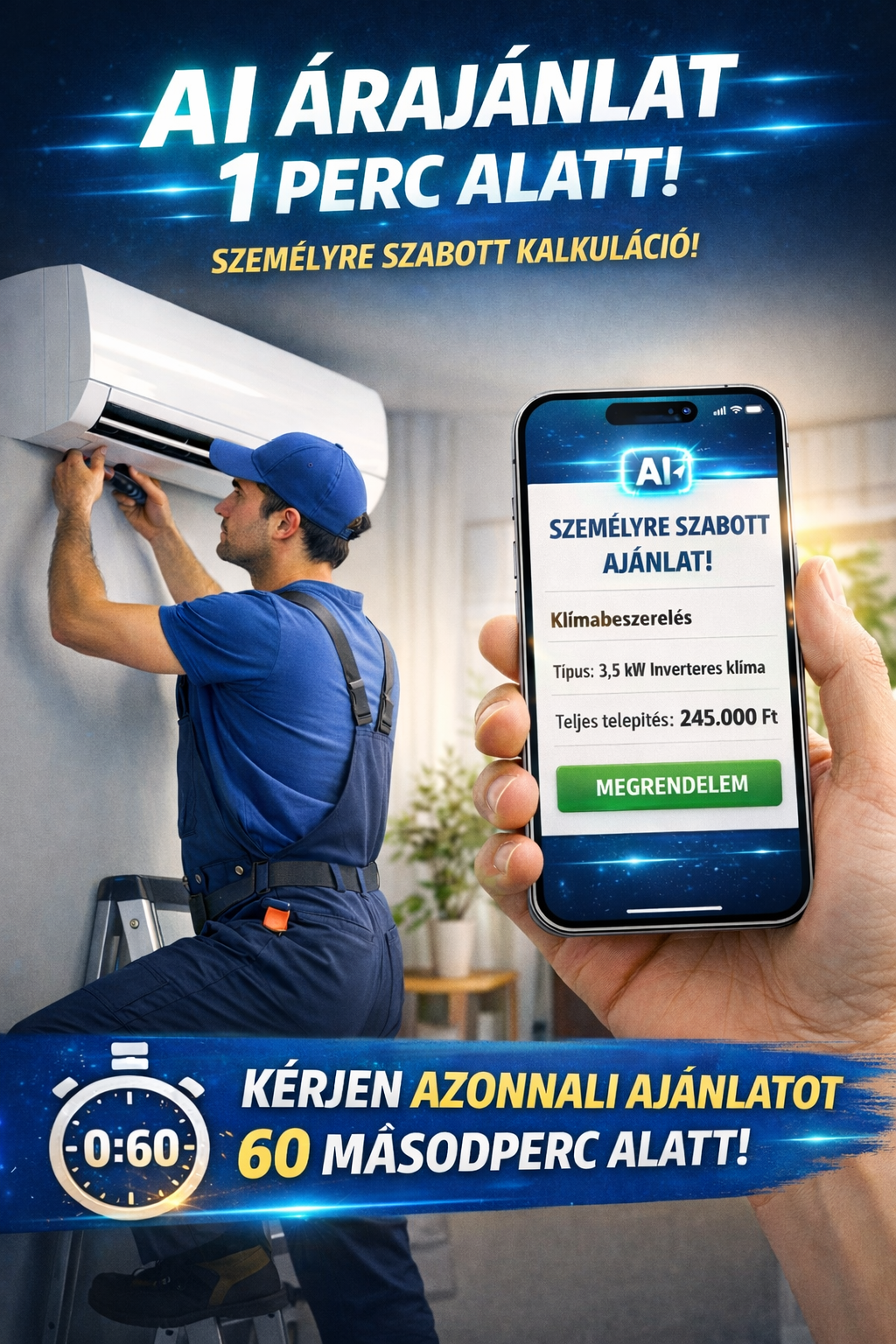 Klíma Ninja Facebook ad from Jan 1, 2026