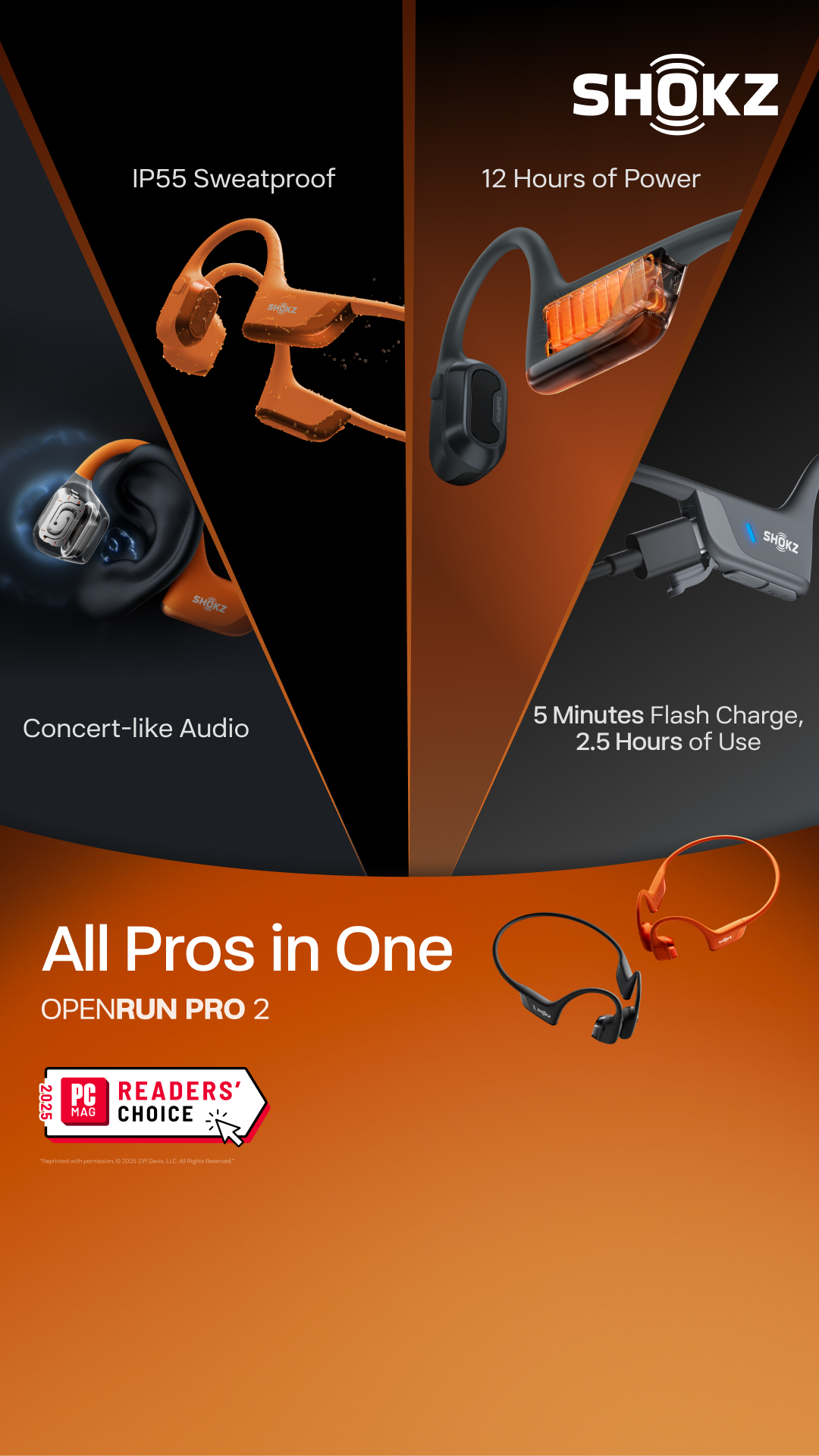 Shokz Facebook ad from Jan 29, 2026