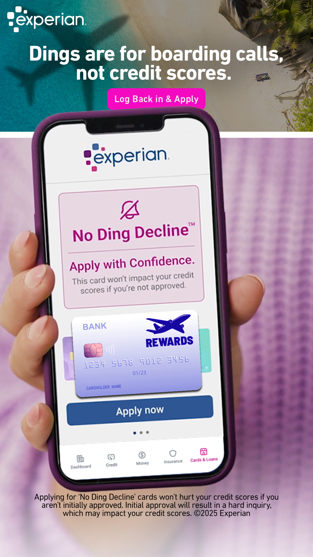 Experian Facebook ad