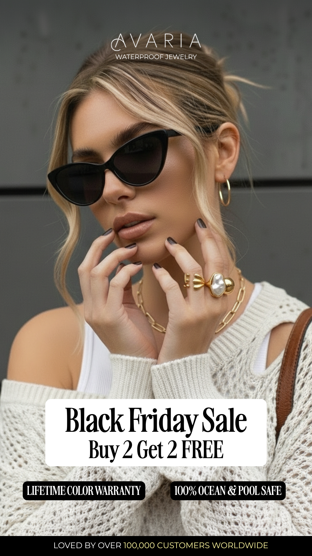 Avaria Jewelry Facebook ad