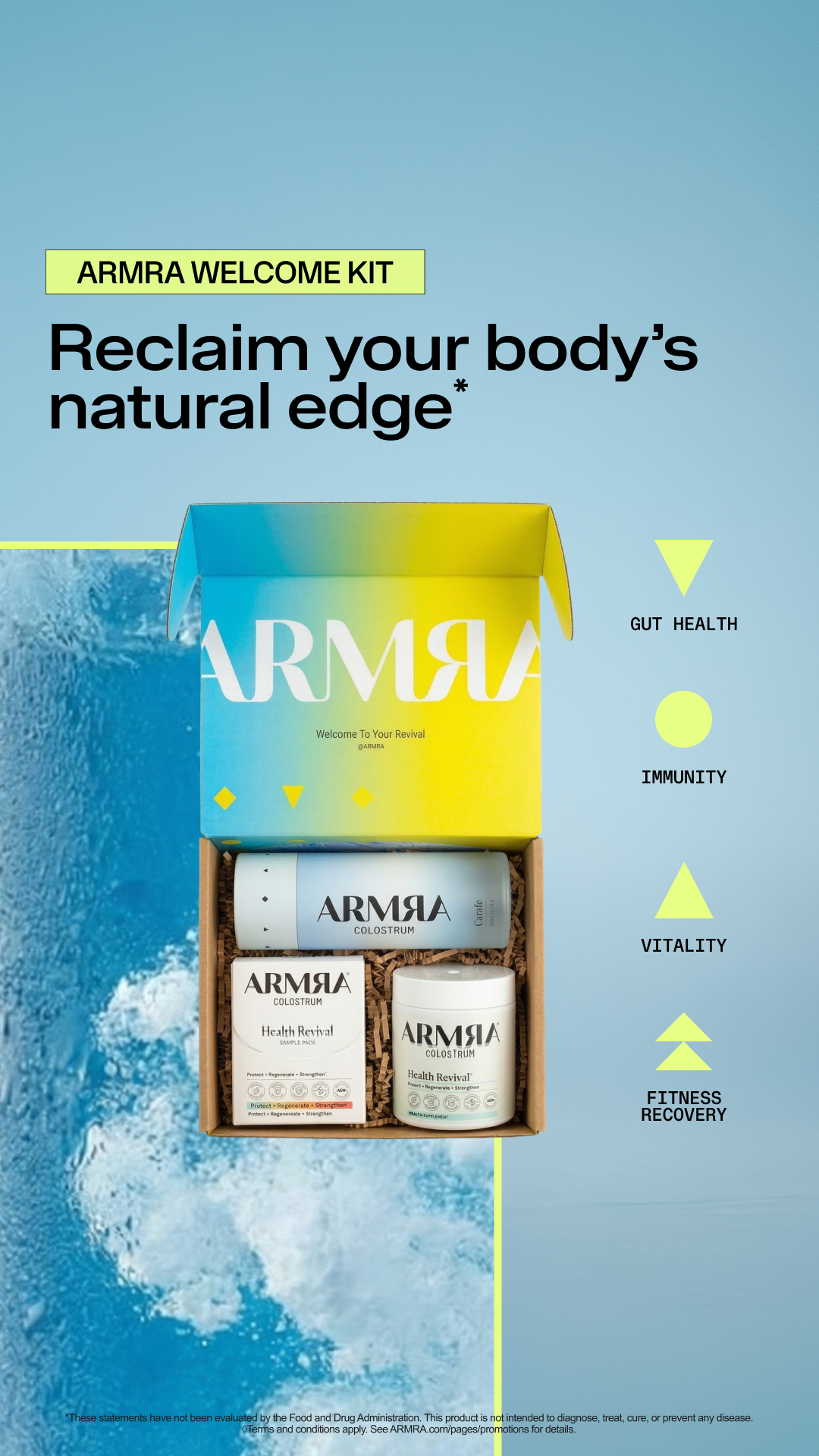 ARMRA Facebook ad