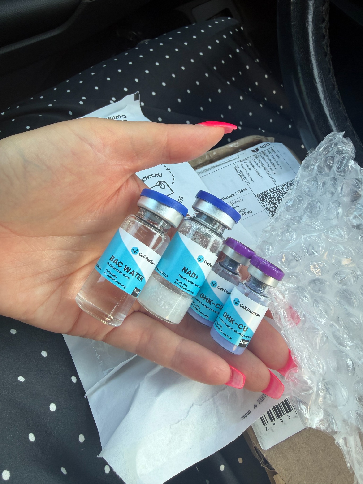 CellPeptides Facebook ad: 93% of our clients keep coming back