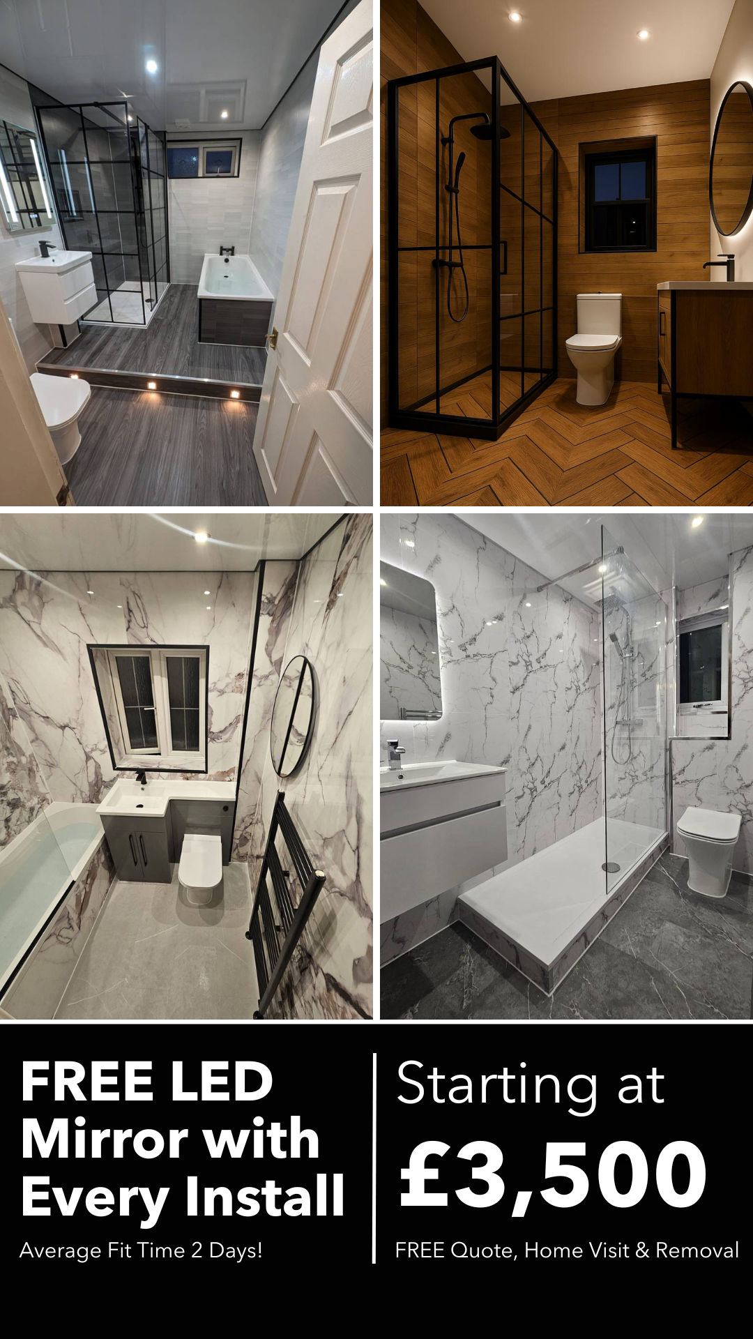 Proview Bathroom Ltd Facebook ad