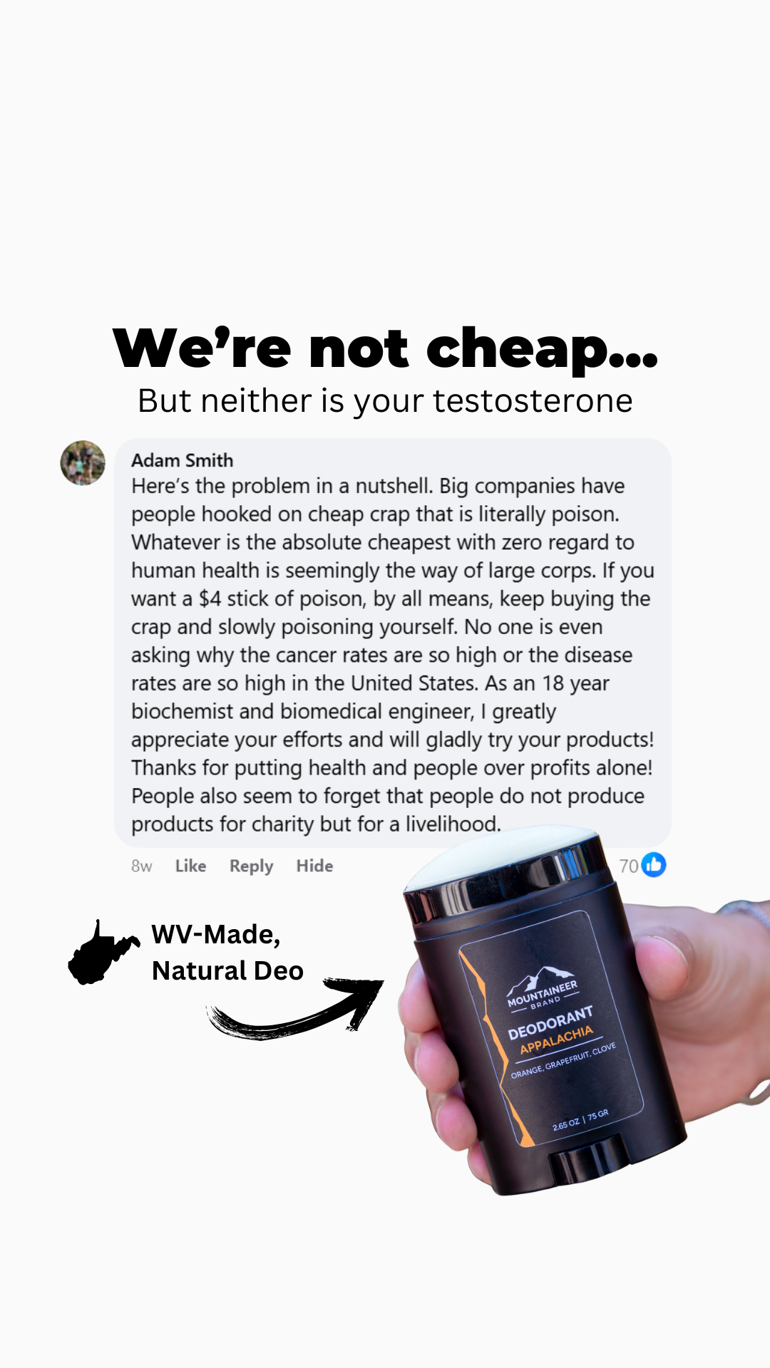 Eric Young Facebook ad