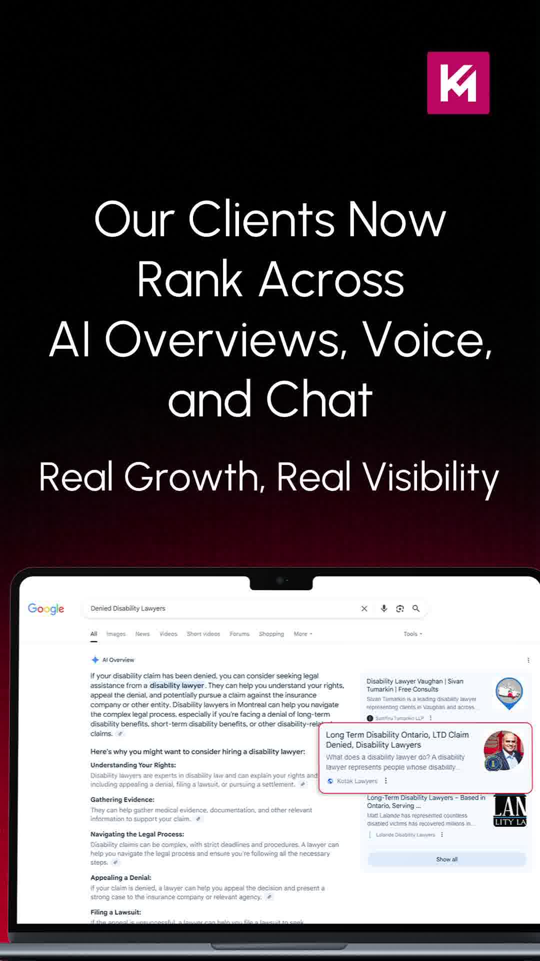 Kinex Media Facebook ad from Jun 1, 2026