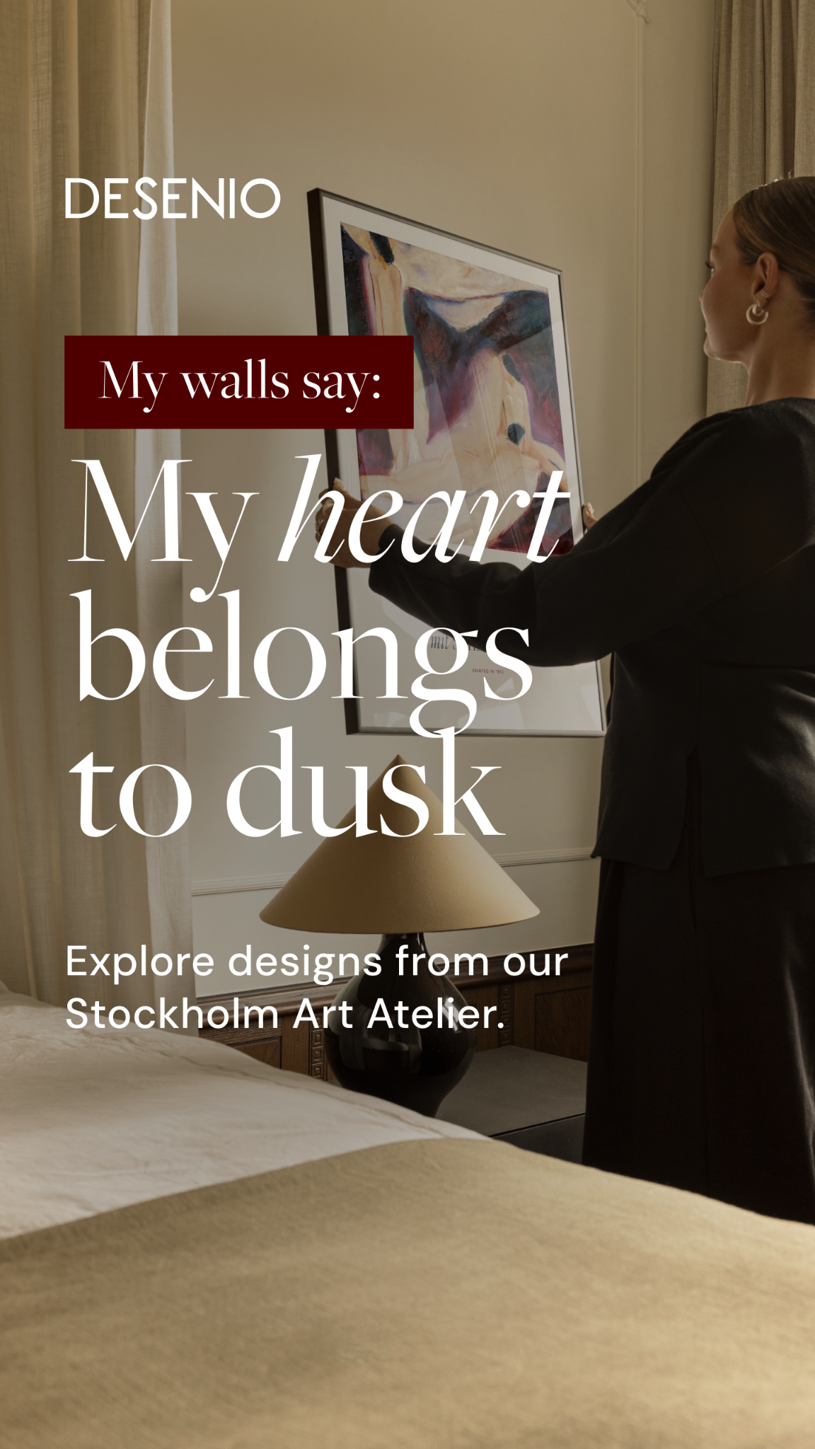 Desenio Facebook ad: Adventurer? Poet? Romantic?