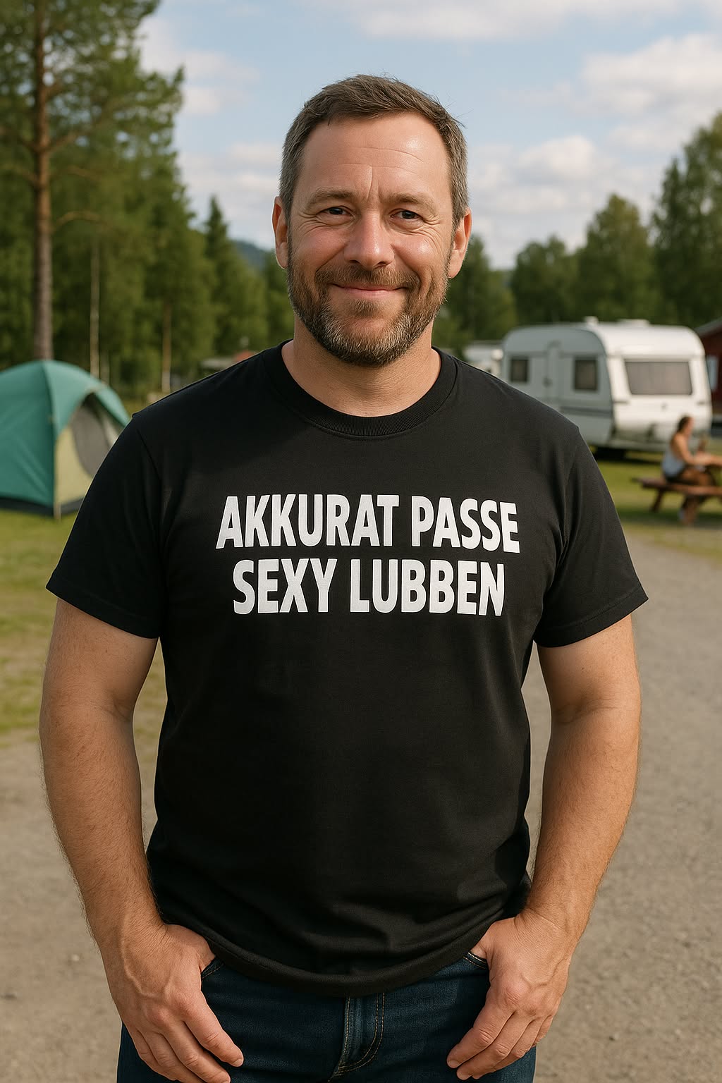 Ikkeverst.no Facebook ad: Stram over guns, løs over øltønna.