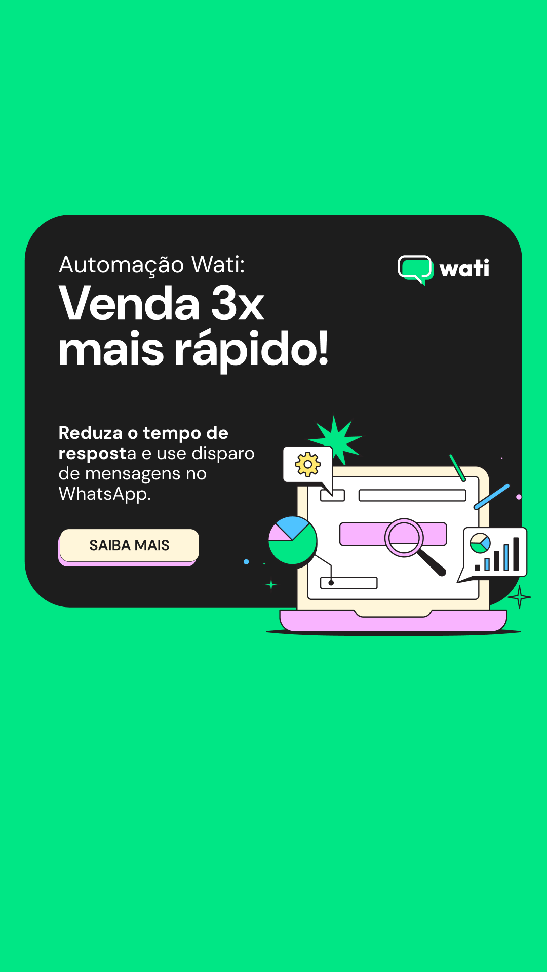 Wati Brasil Facebook ad