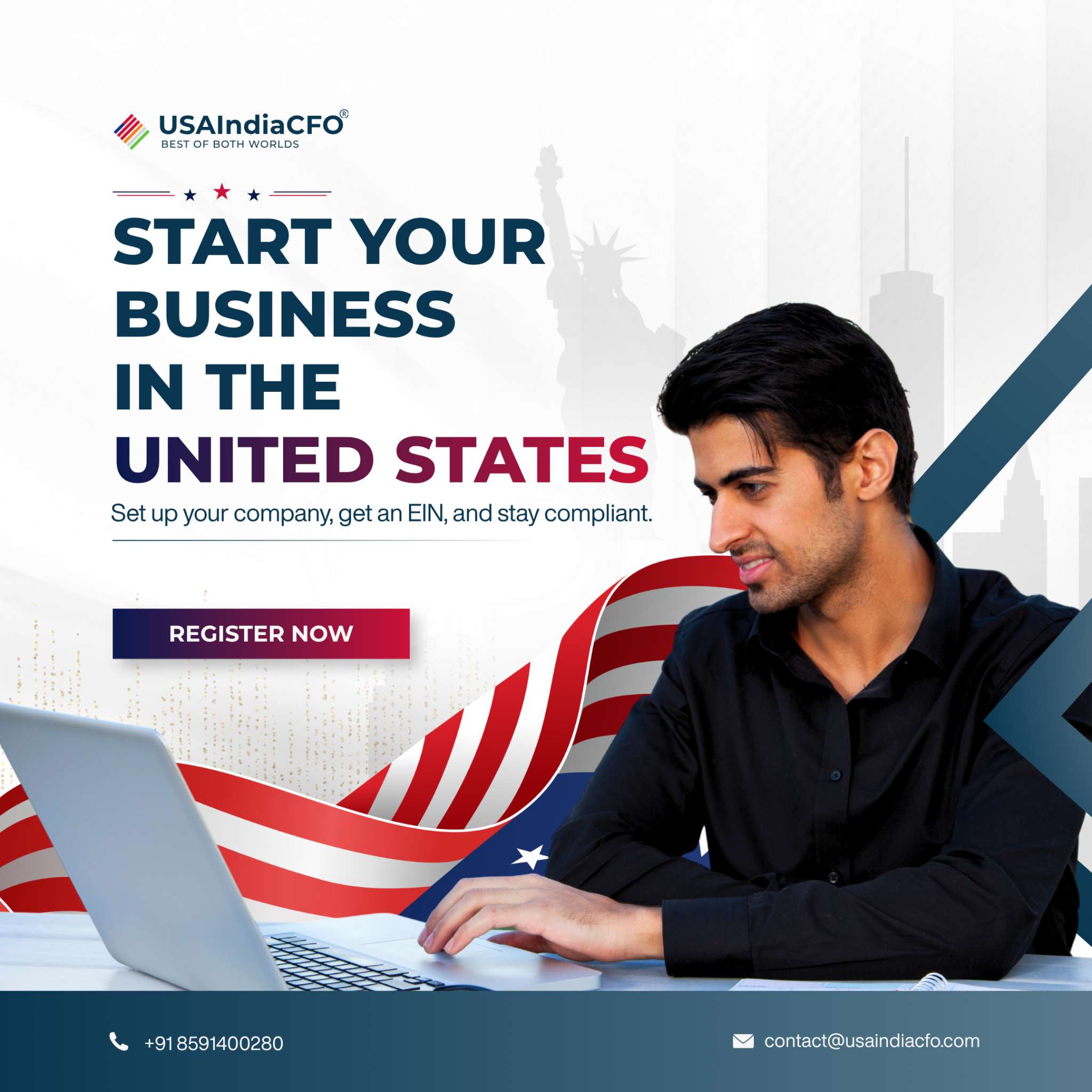 Usaindiacfo Facebook ad