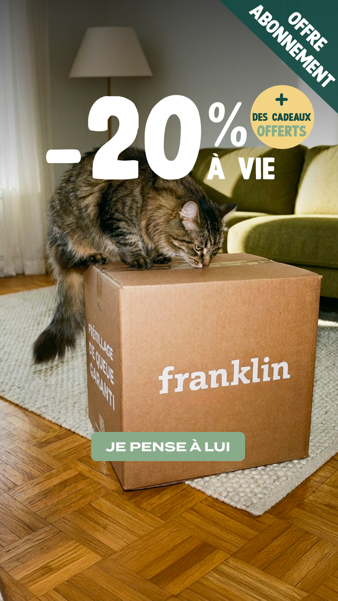 Franklin Pet Food Facebook ad