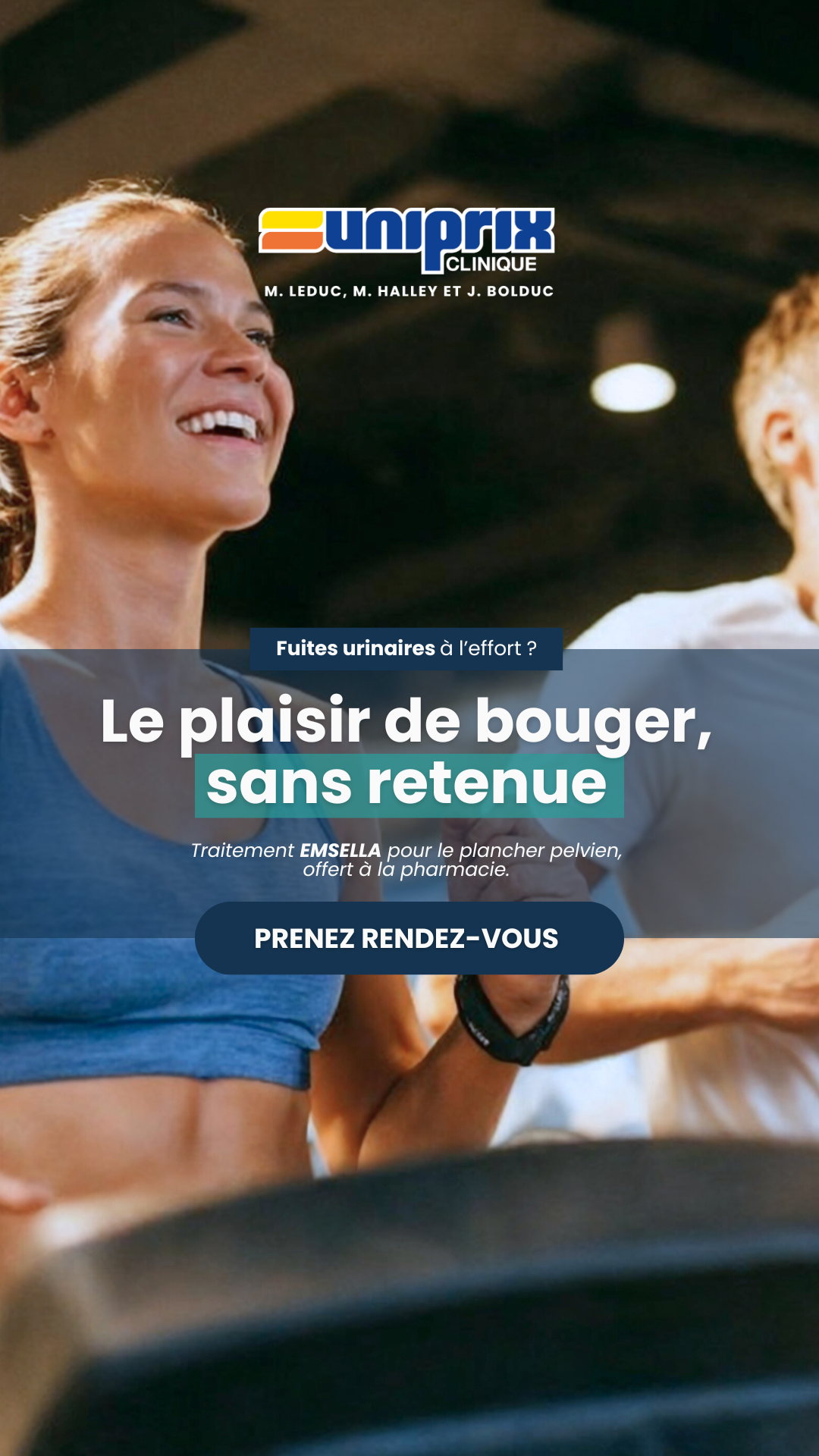 Em Medical Facebook ad: Réservez En Ligne