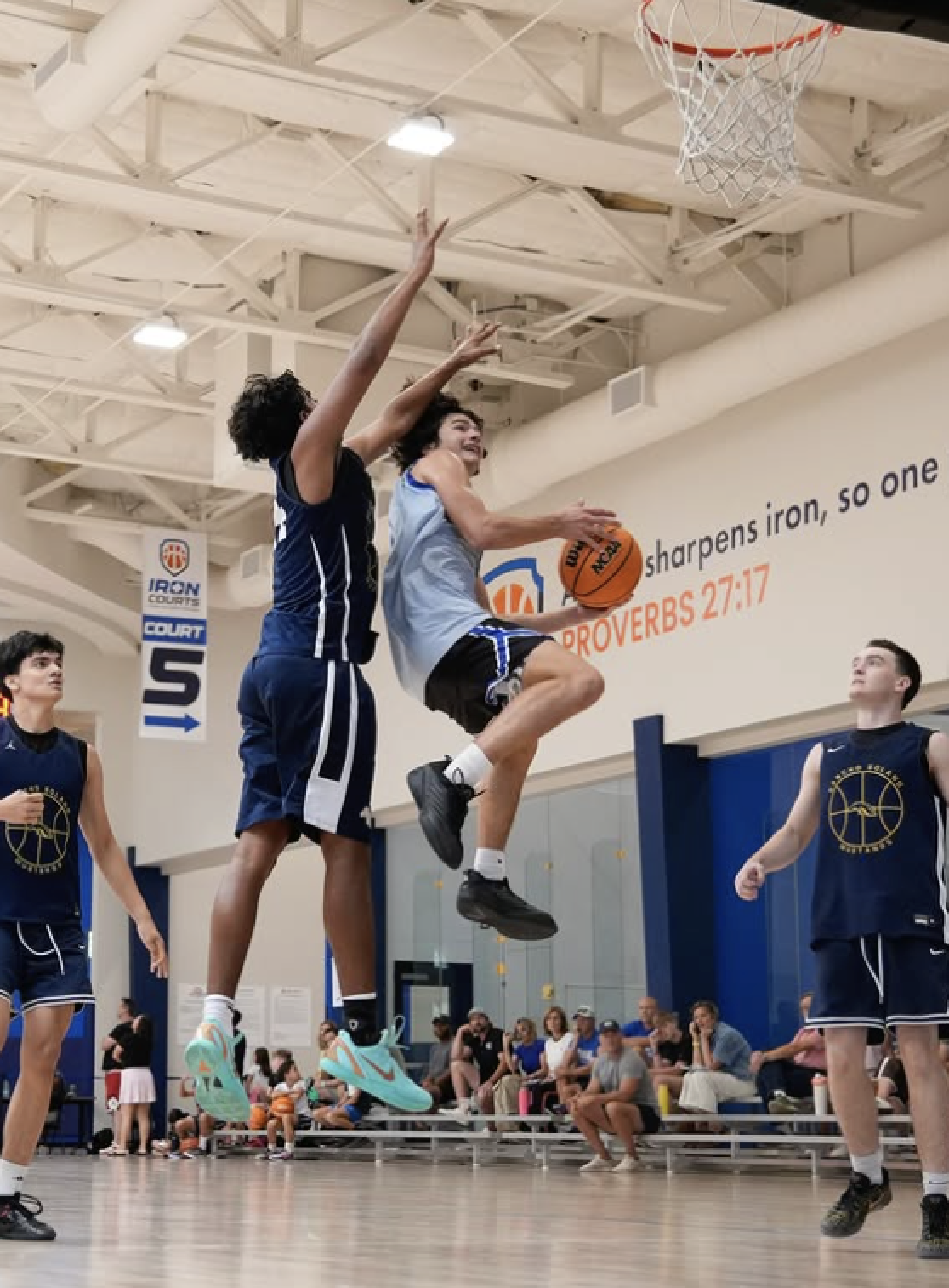 Iron Courts Facebook ad: Iron Courts Fall Basketball League Starts Oct 17th