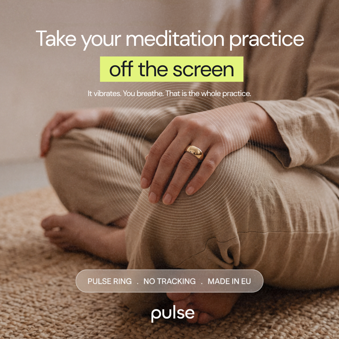 The Pulse Ring Facebook ad: Quit meditating again? It wasn't your discipline