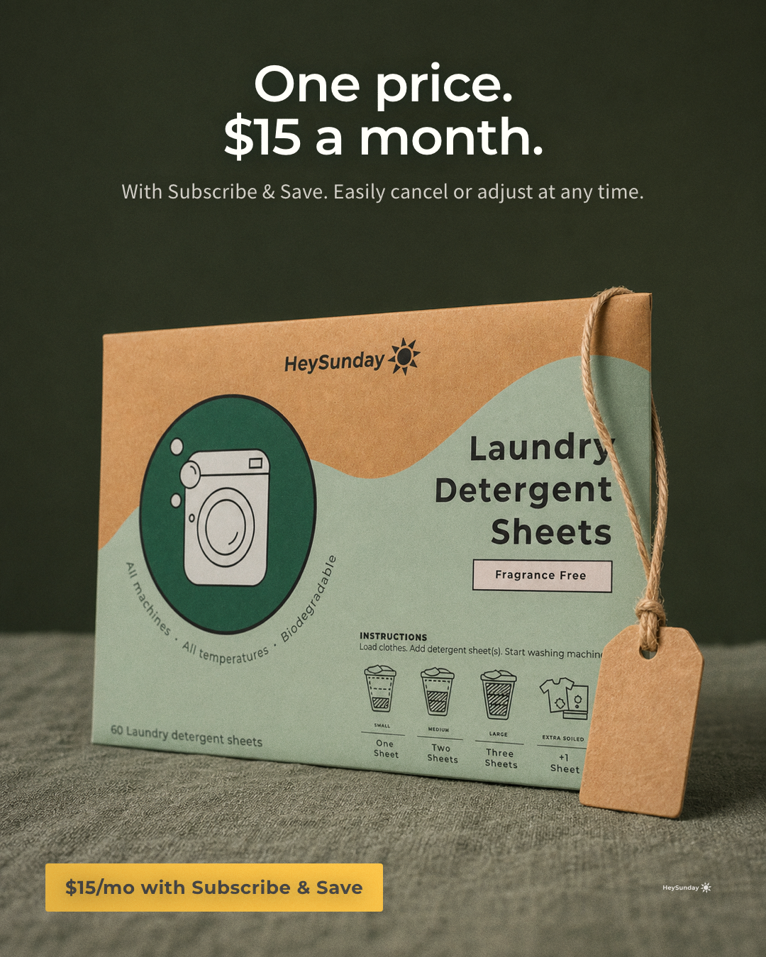 HeySunday Facebook ad