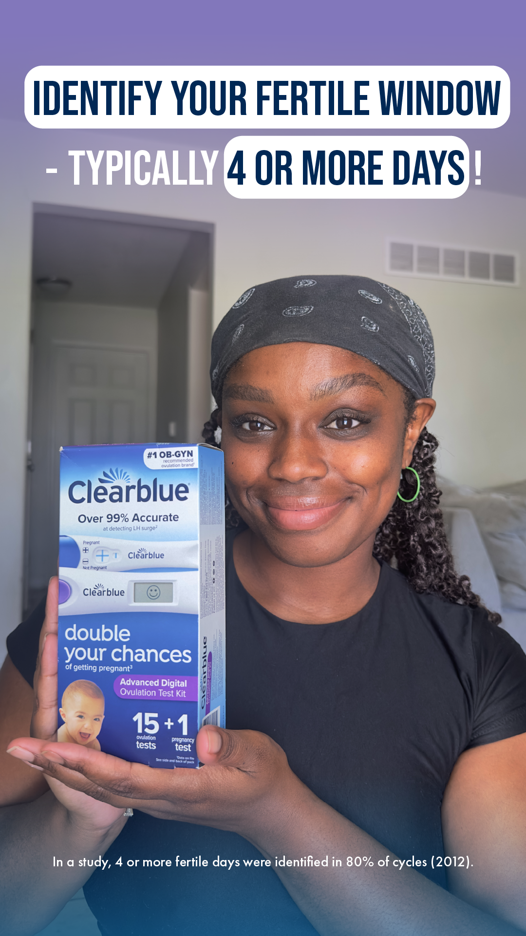 Clearblue Facebook ad