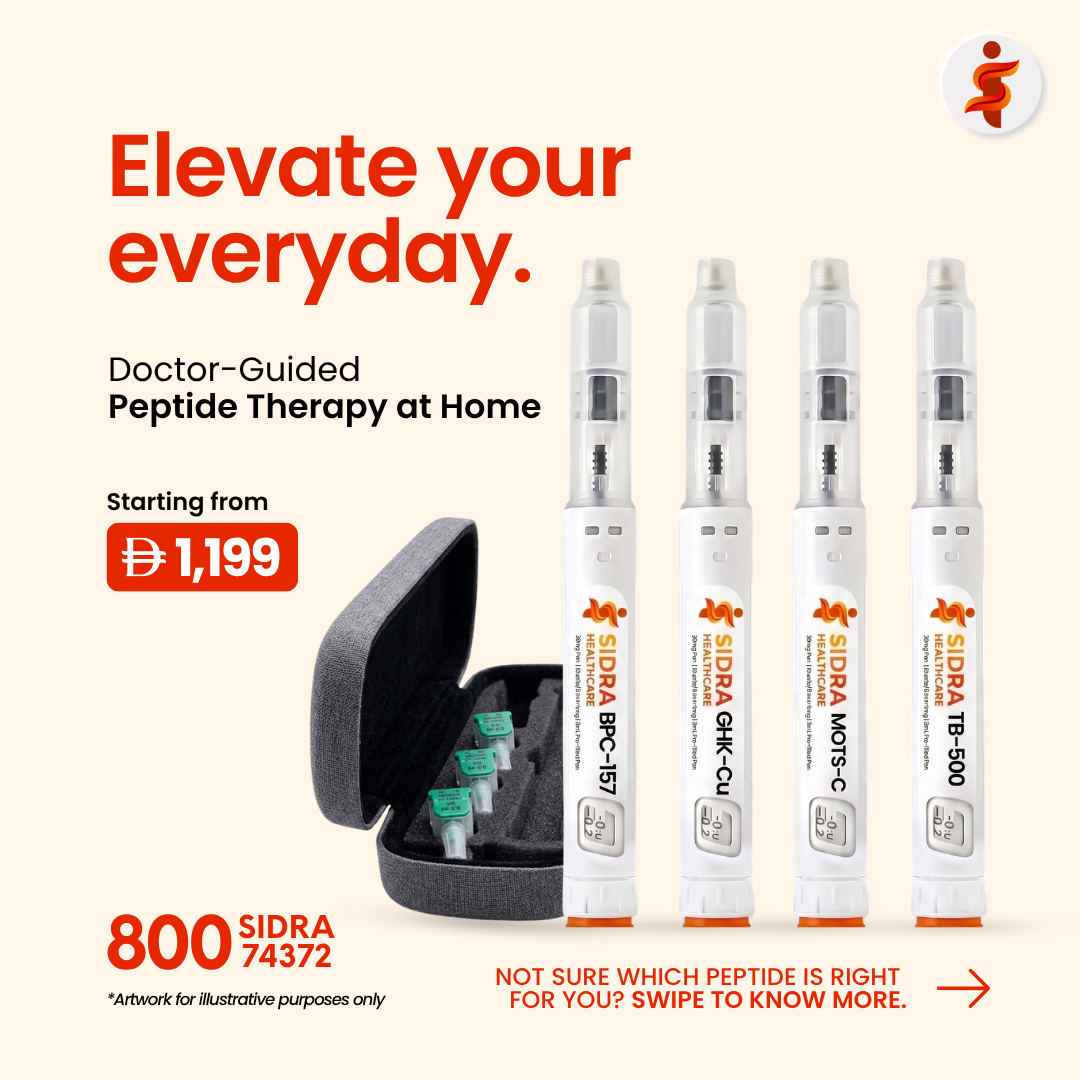 Sidra Healthcare Facebook ad