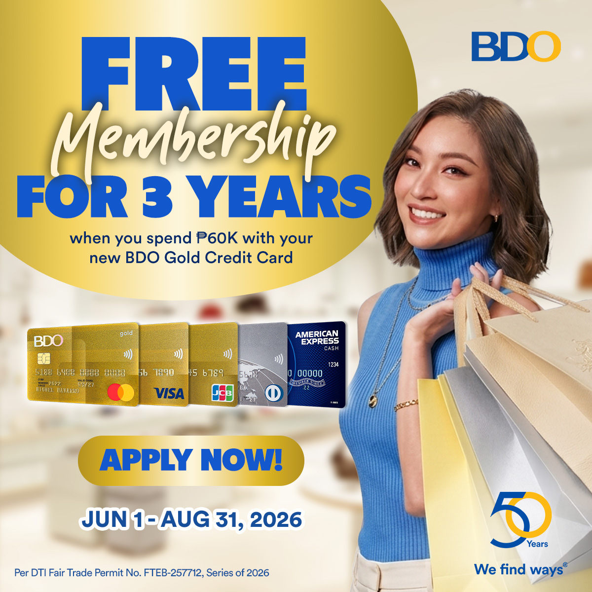 BDO Unibank Facebook ad