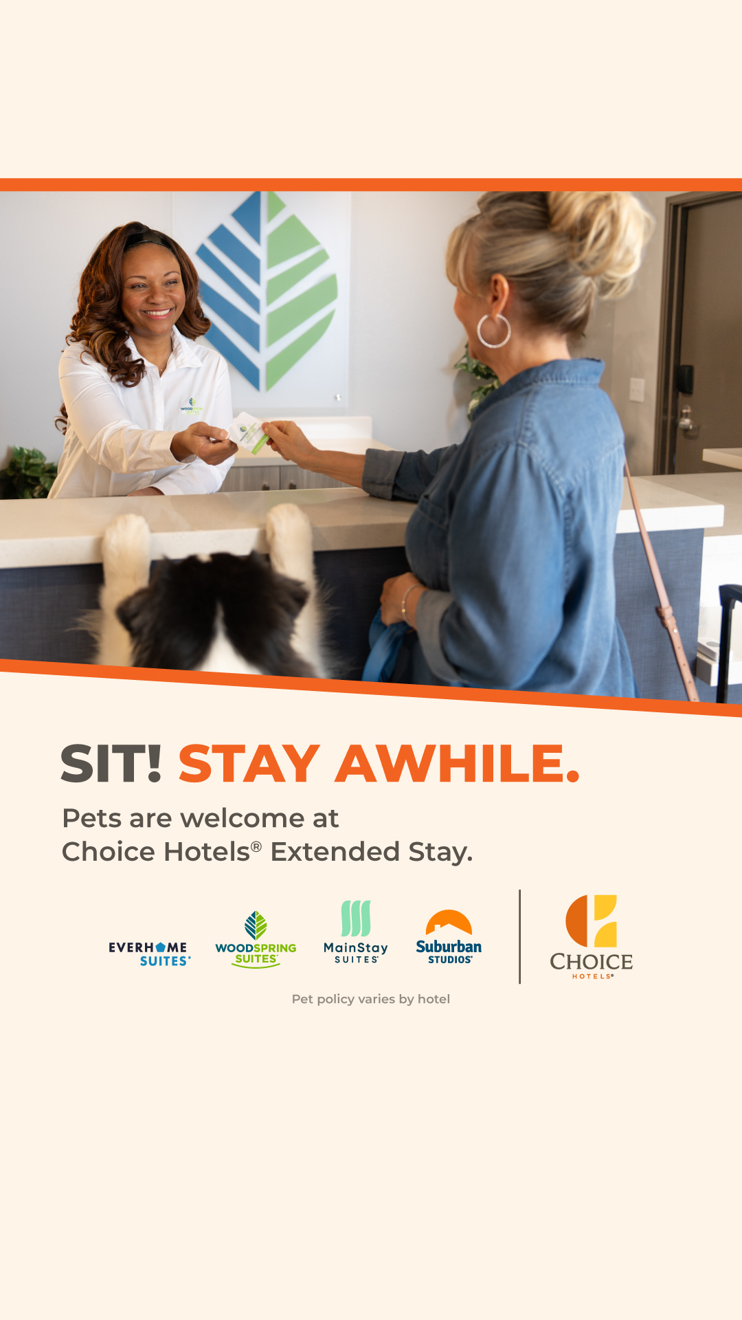 Choice Hotels Facebook ad