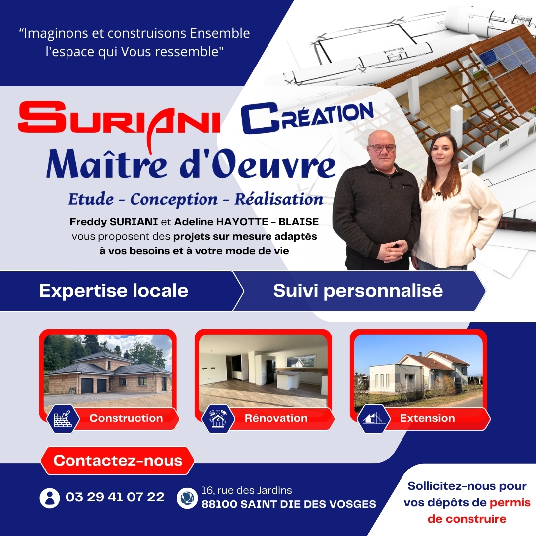 Suriani Création Facebook ad: Suriani Création: construction et rénovation sur mesure…