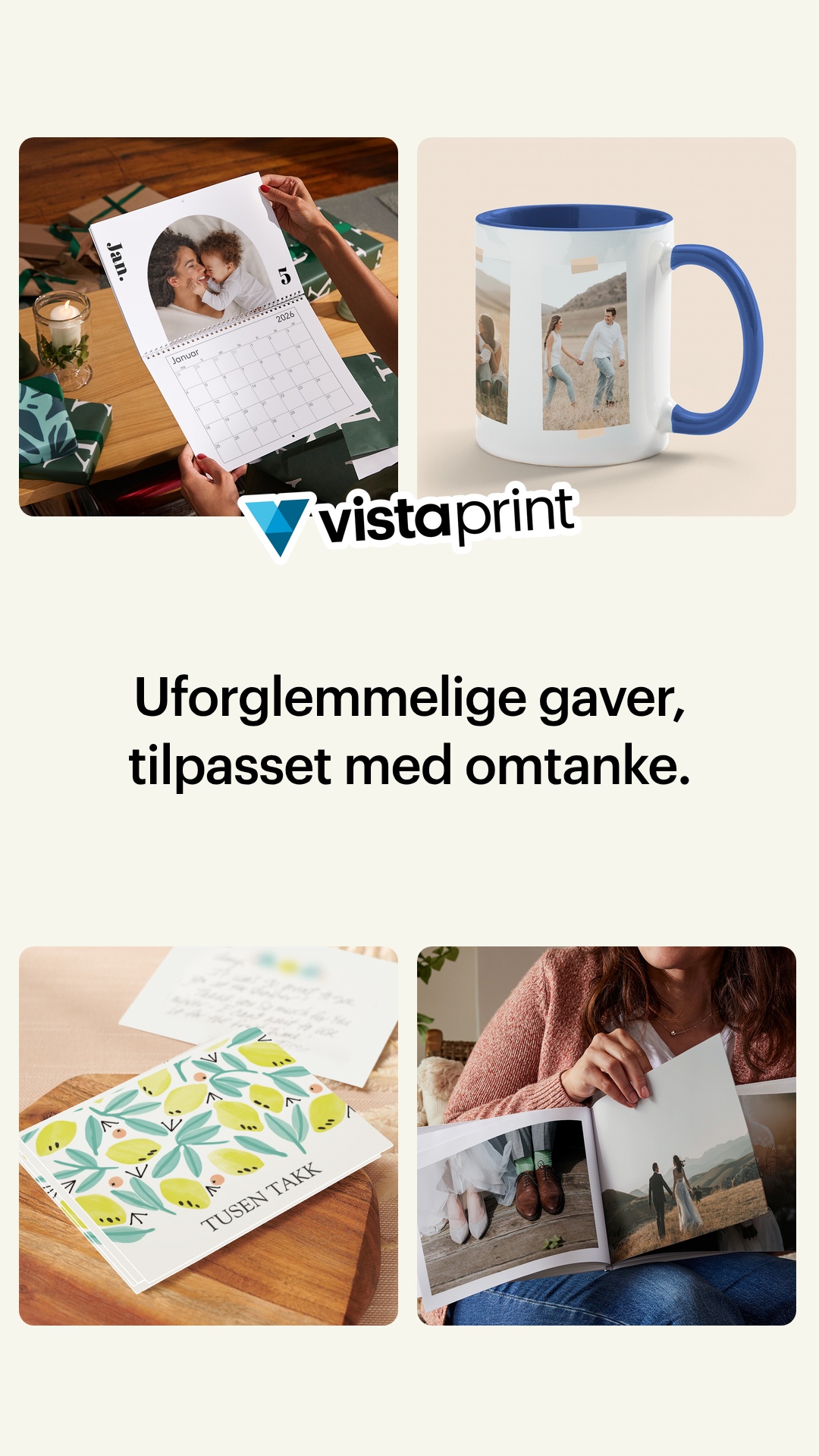 VistaPrint Facebook ad from Dec 22, 2025