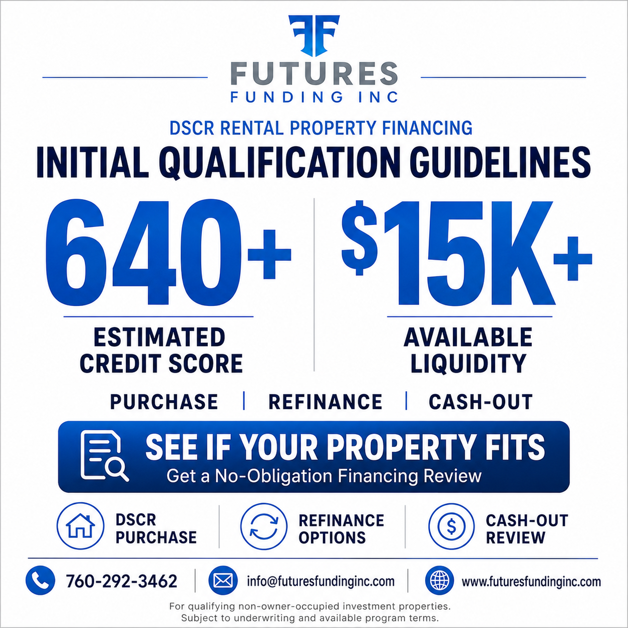 Futures Funding Inc. Facebook ad