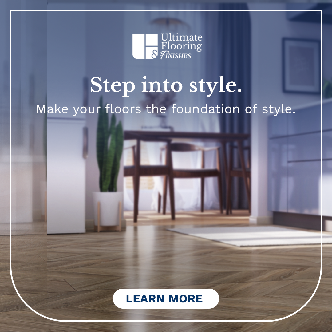 Ultimate Flooring & Finishes Facebook ad: From floor to ceiling, Ultimate Flooring & Finishes…