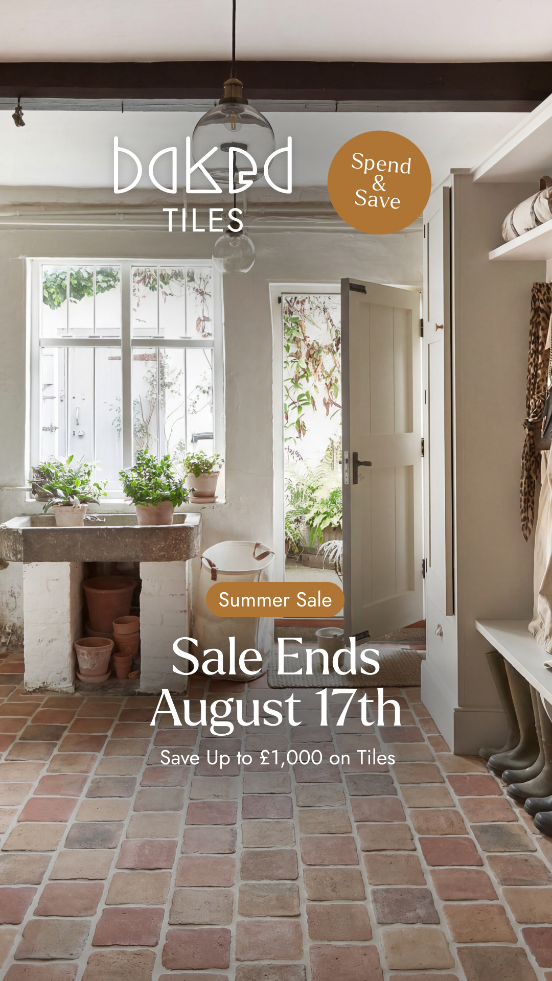 The Baked Tile Co. Facebook ad