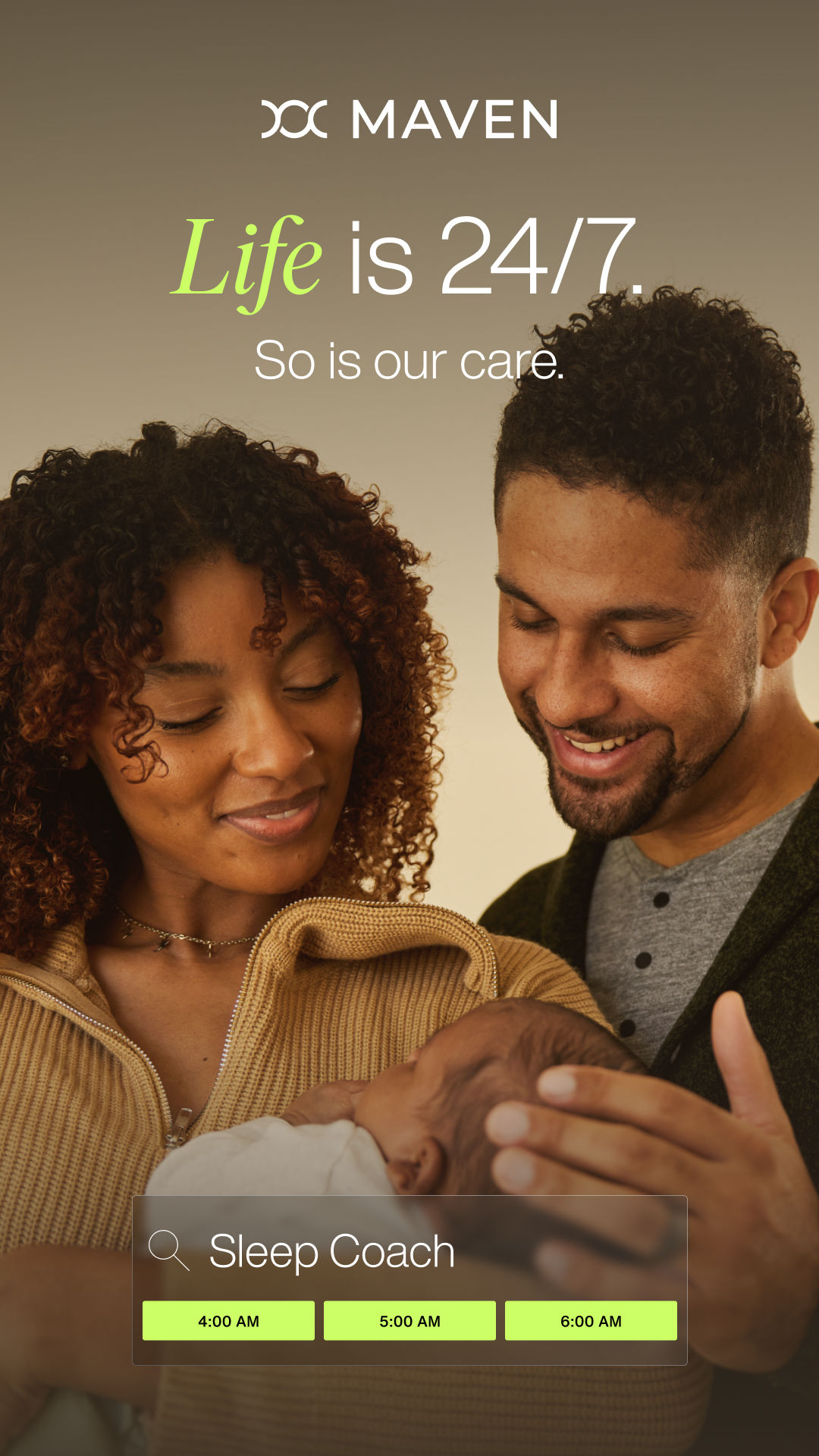 Maven Clinic Facebook ad