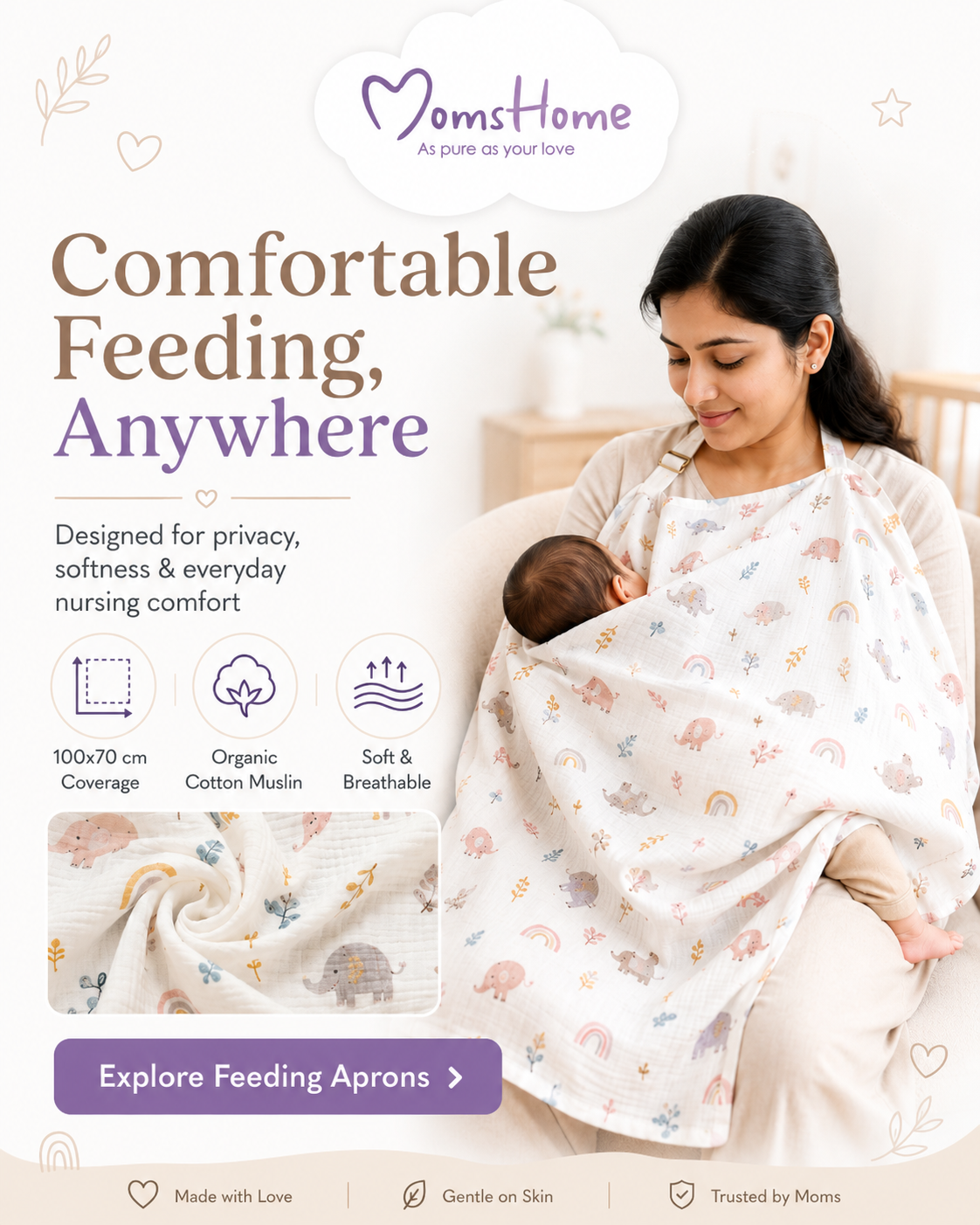 MomshomeOrganic Facebook ad