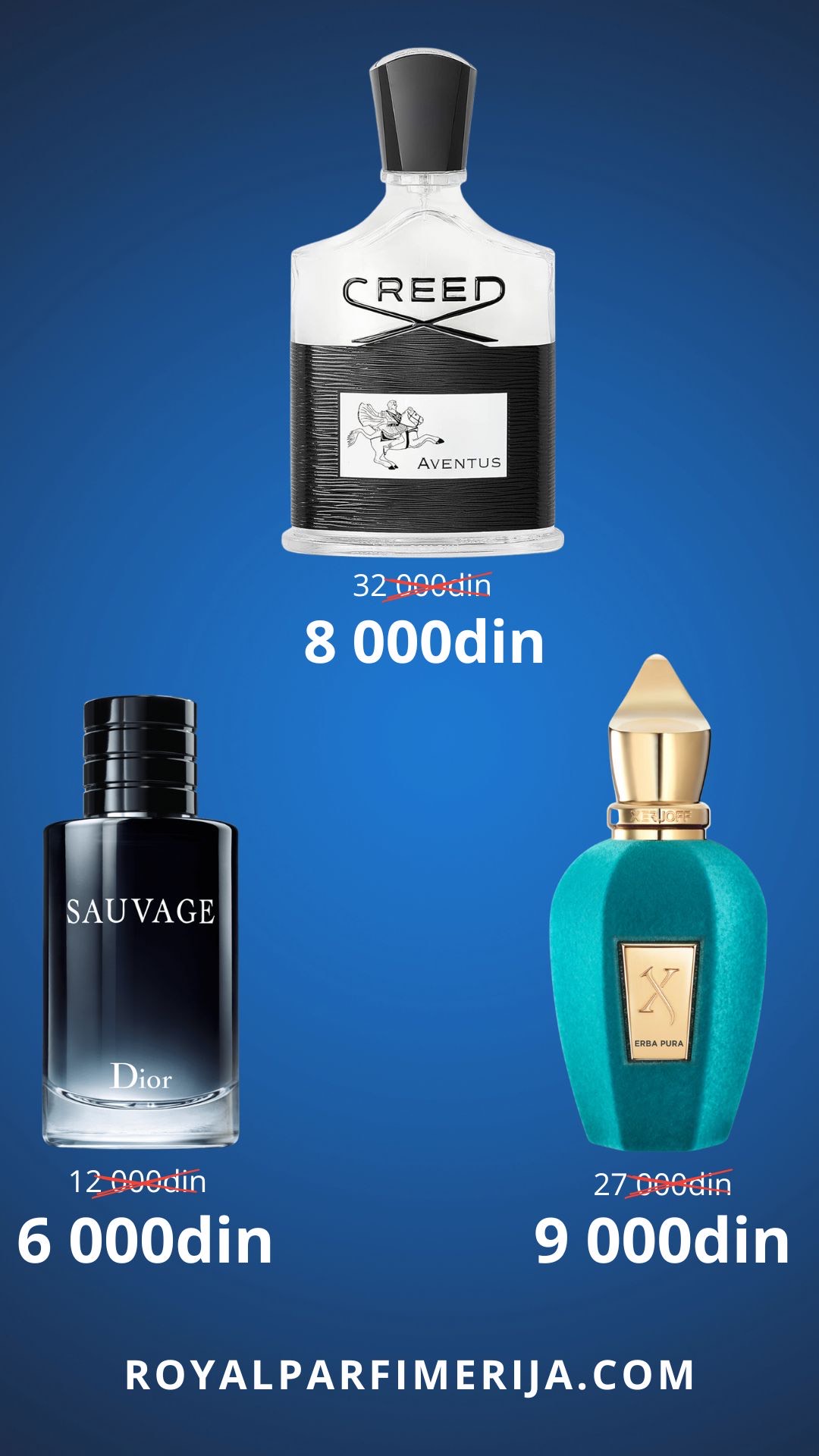 Royal Parfimerija Facebook ad from Feb 3, 2026