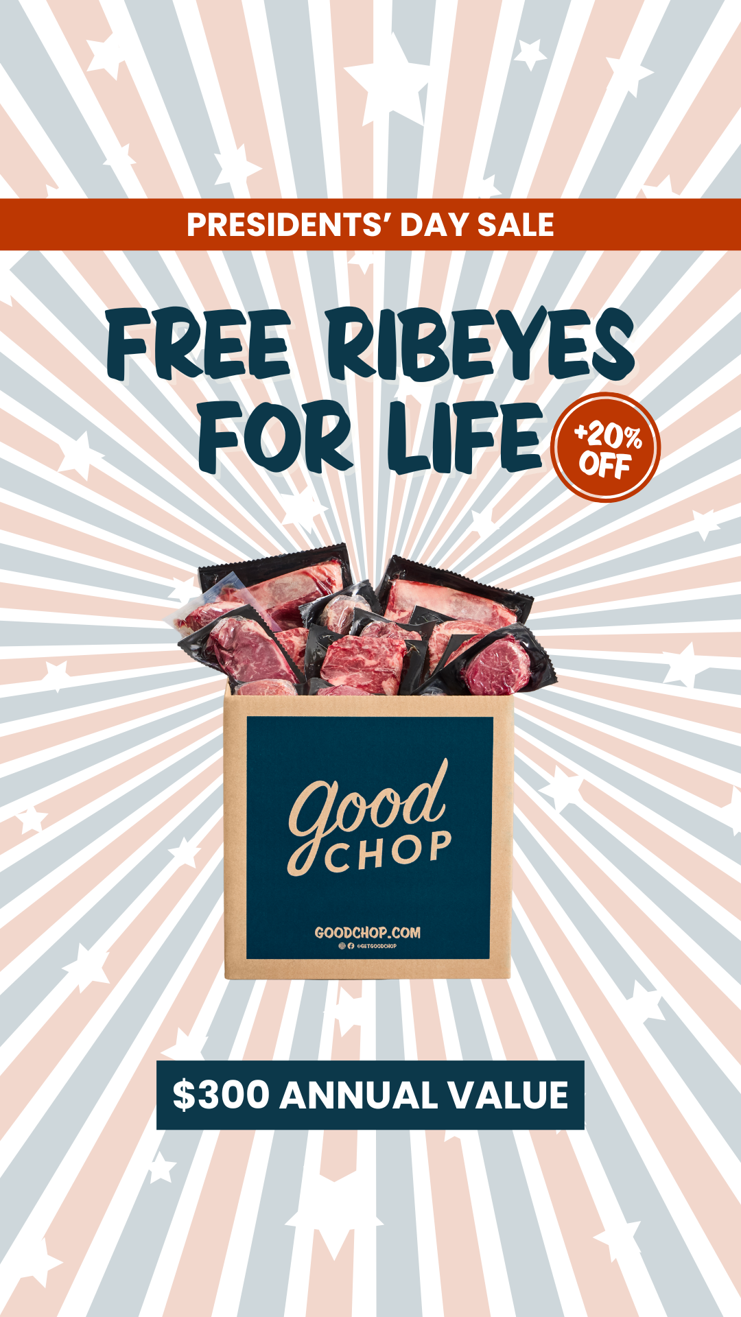 GoodChop Facebook ad