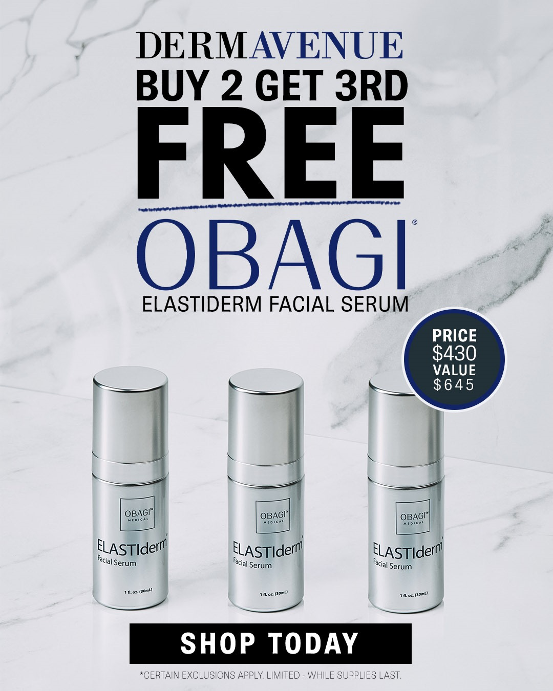 DermAvenue.com Facebook ad