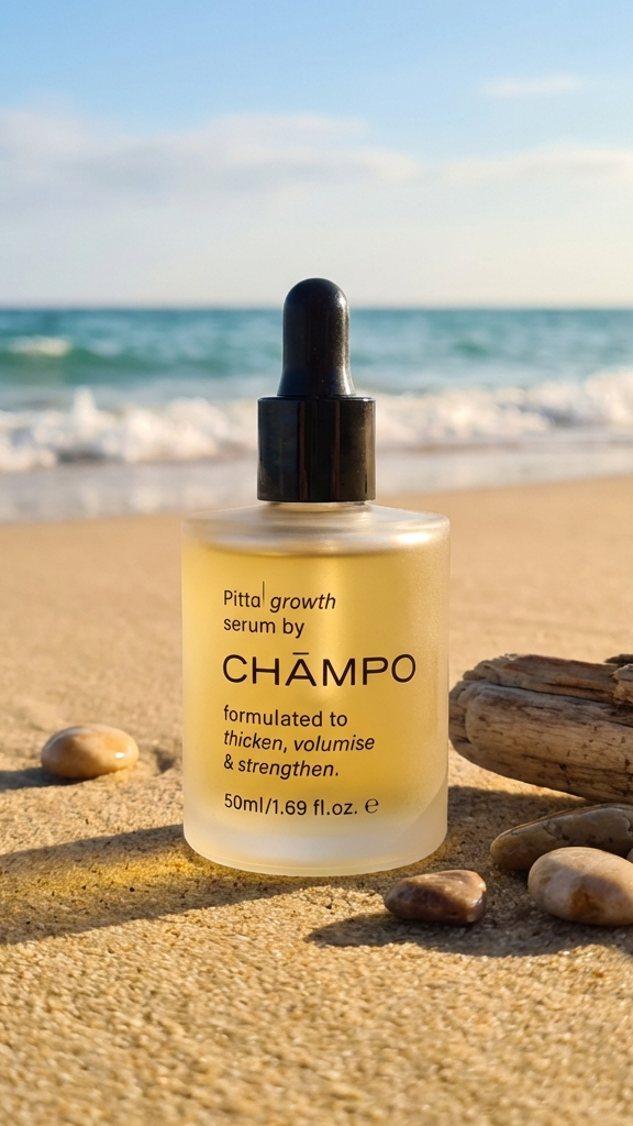 Chāmpo Haircare Facebook ad
