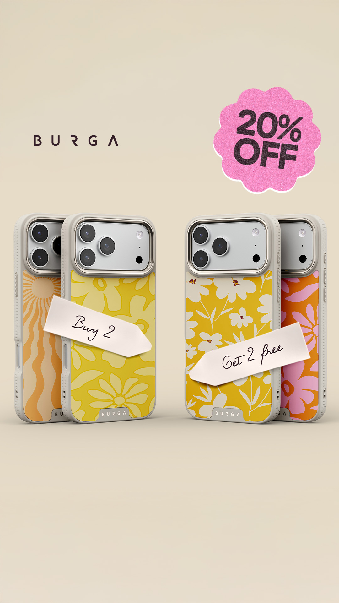 BURGA Facebook ad