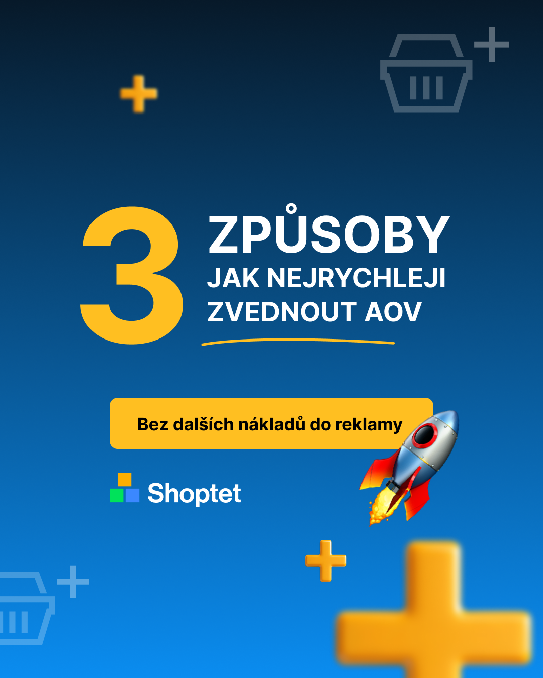 Upsell a cross sell - Shoptet doplněk Facebook ad